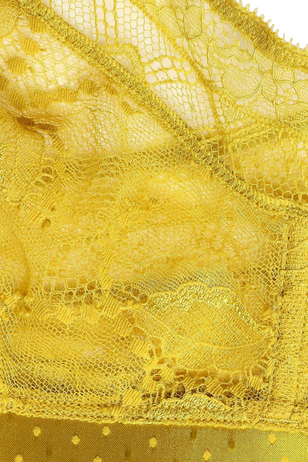 ERES Farniente Mimosa satin-trimmed Leavers lace soft-cup triangle bra
