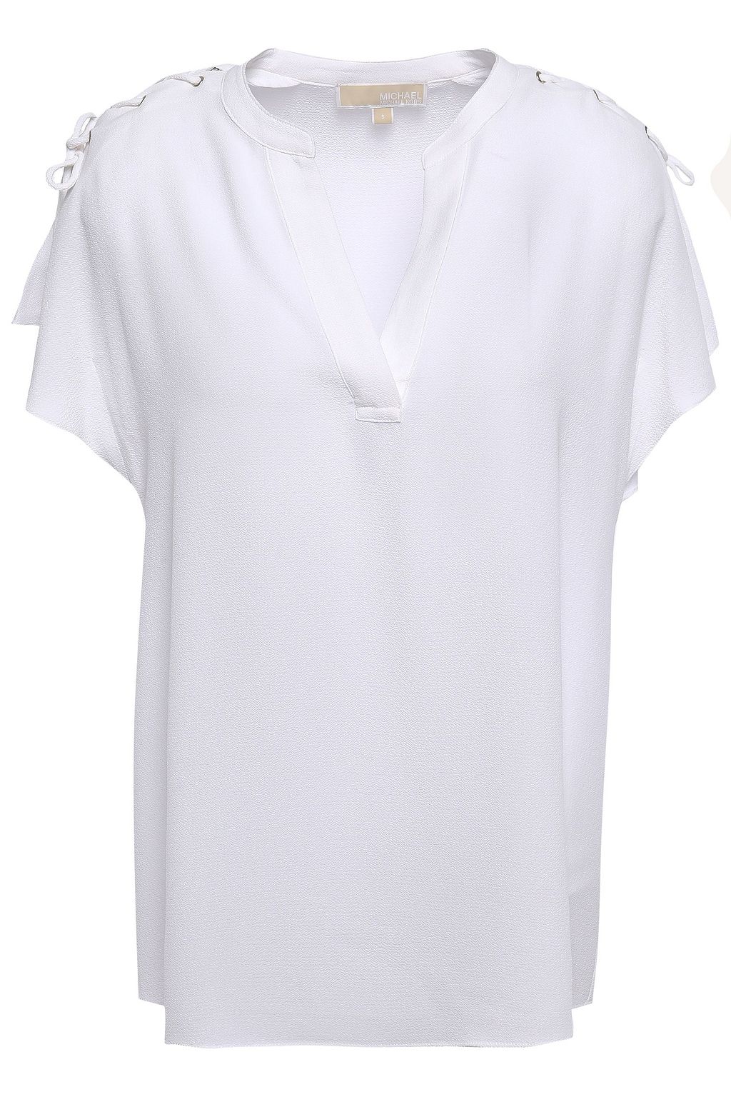 michael kors lace up top