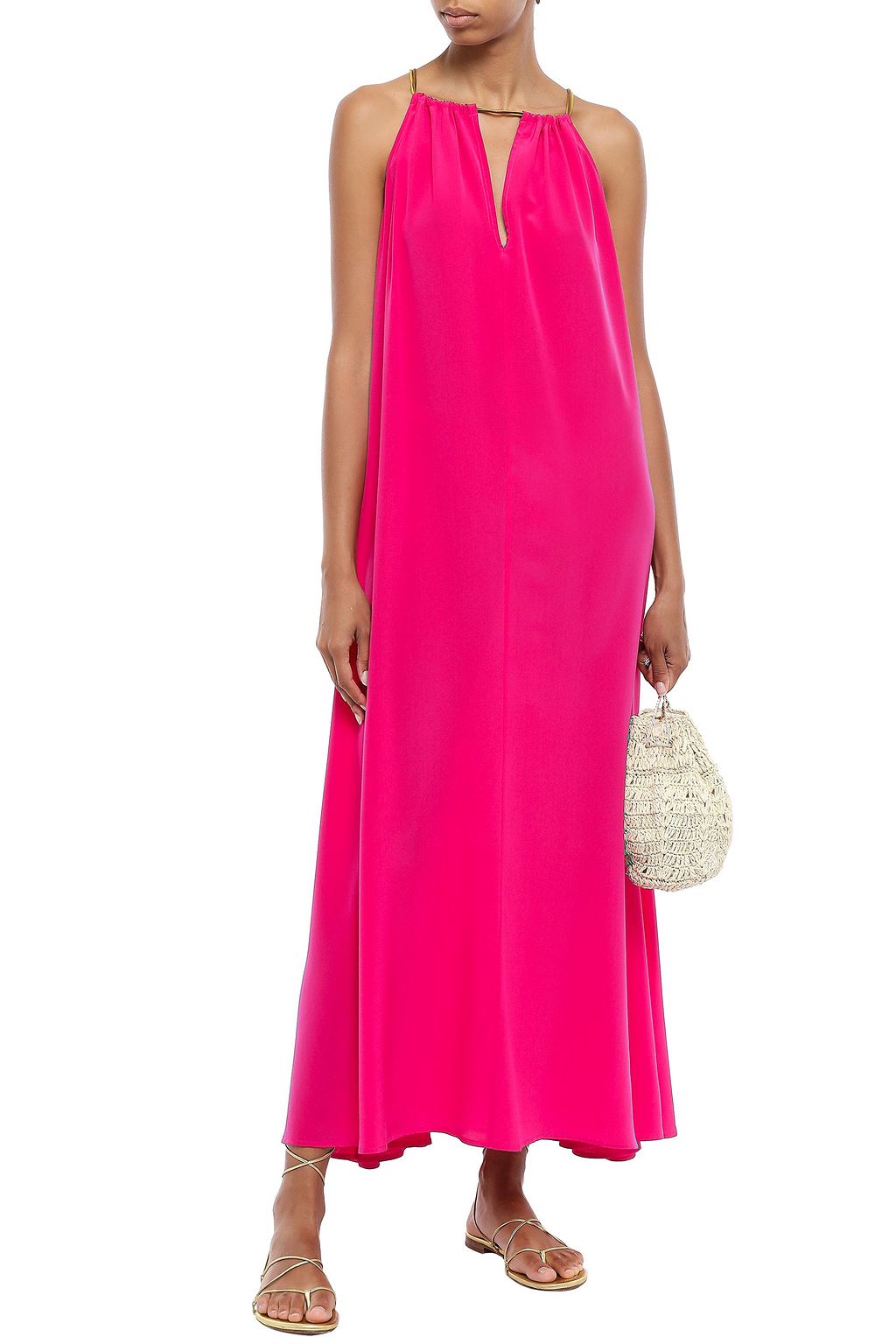 ERES Ornella silk crepe de chine maxi dress