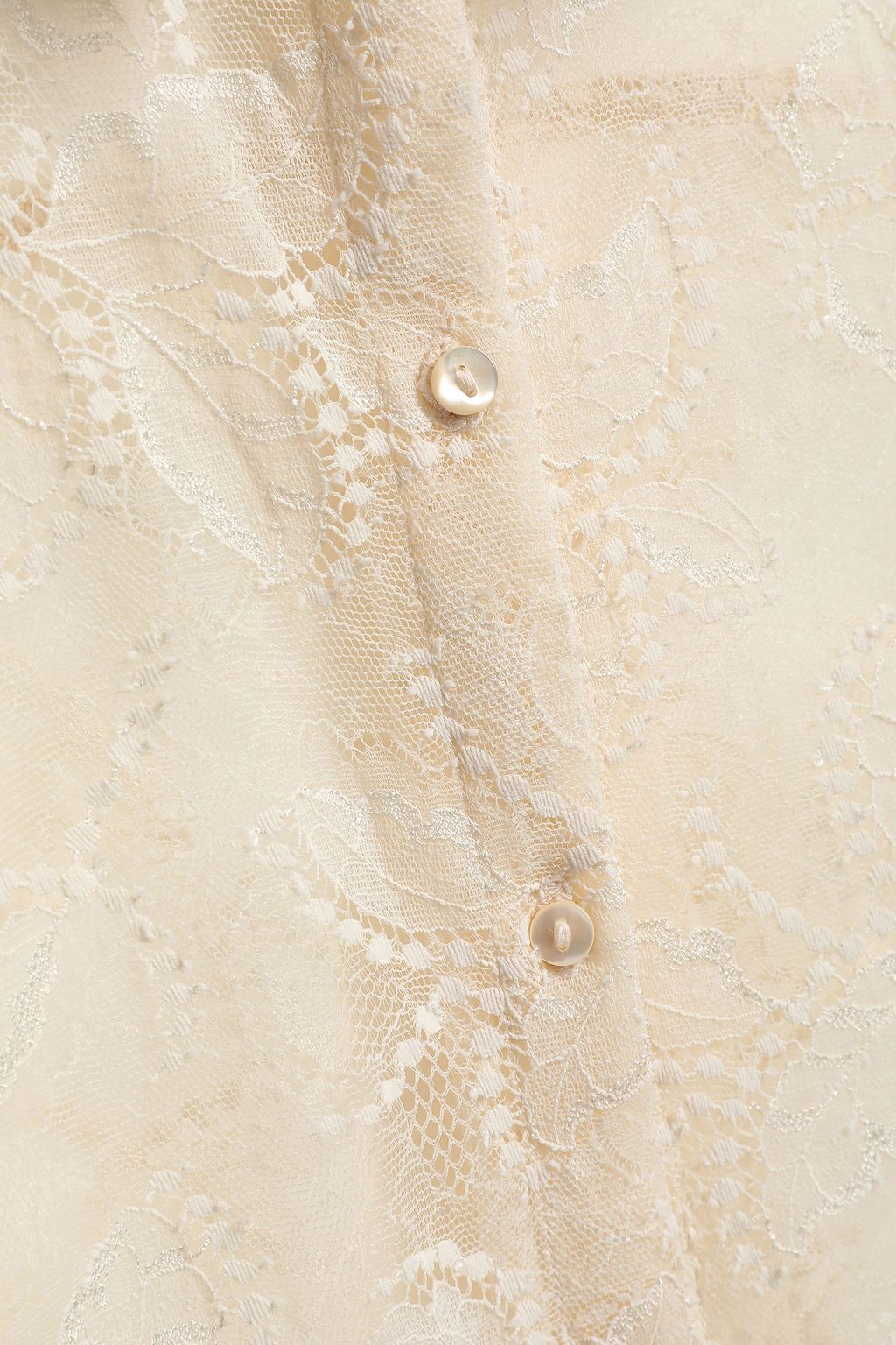 ERES Farniente Dolce Vita satin-trimmed Leavers lace bodysuit