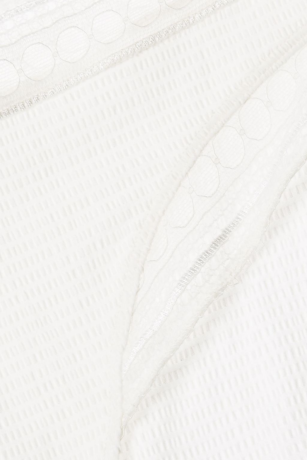 ERES Paroles Chanson Leavers lace-trimmed stretch-cloqué mid-rise briefs