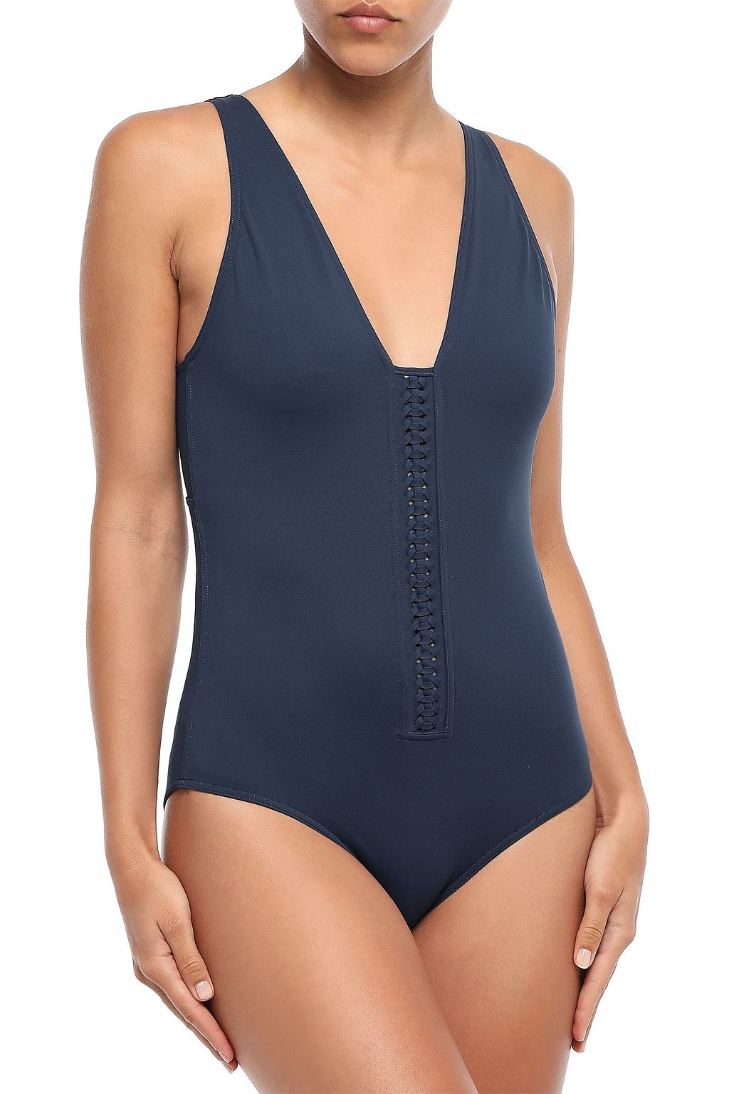ERES Close Up Cassette braid-trimmed swimsuit