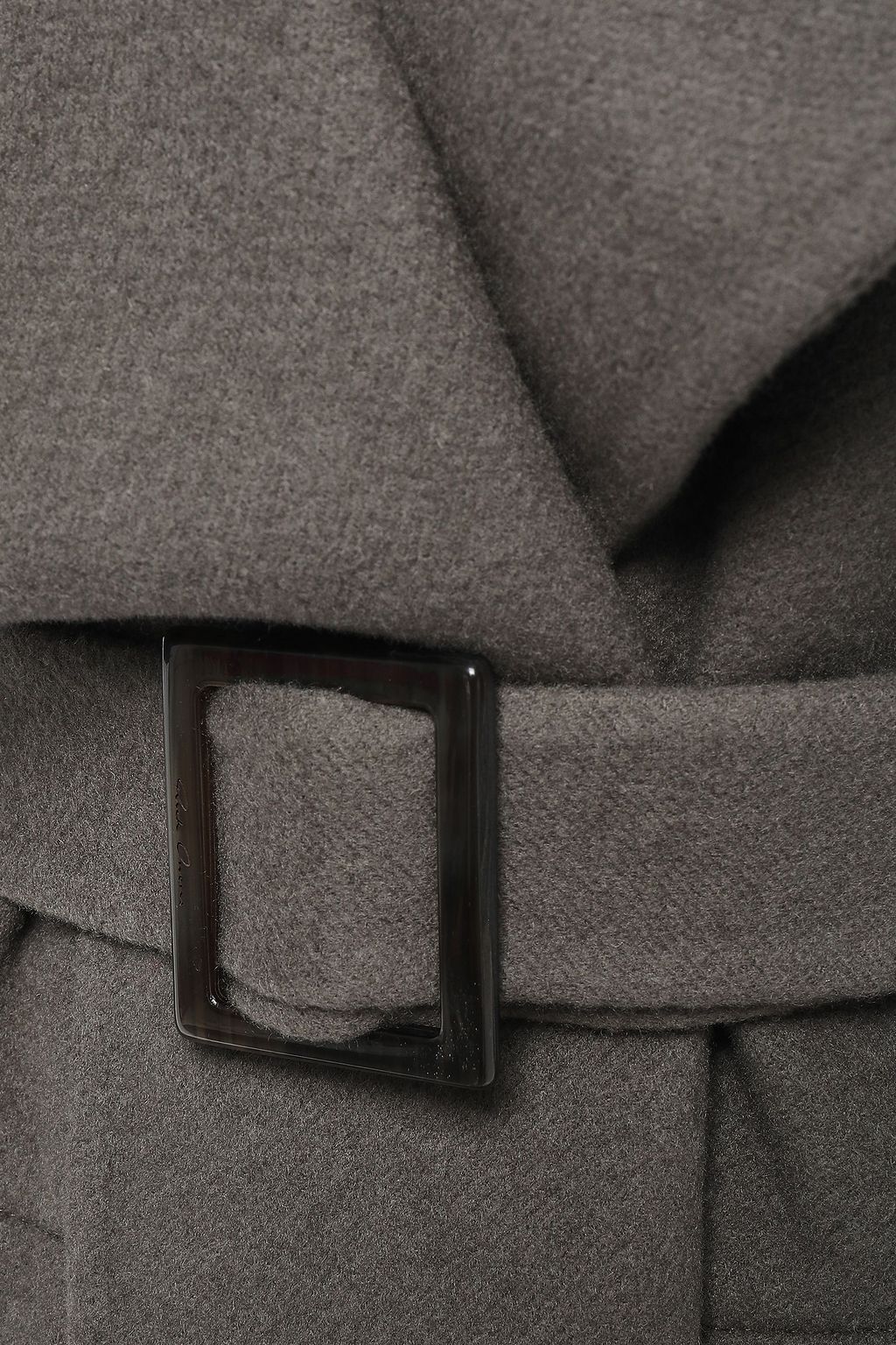 RICK OWENS Cashmere-felt hooded coat
