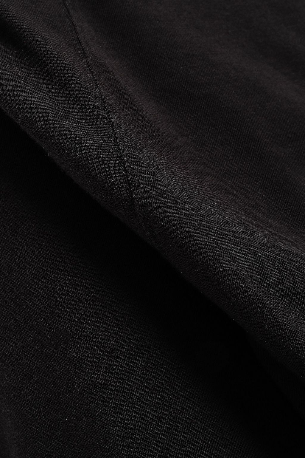 RICK OWENS LILIES Wrap-effect jersey midi skirt