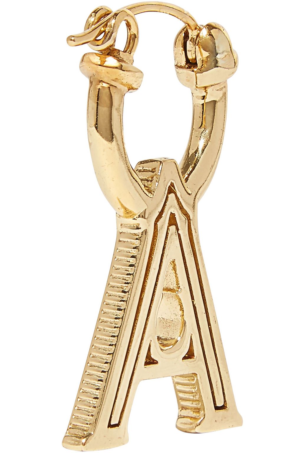 ELLERY A-Z Alphabet gold-plated earring