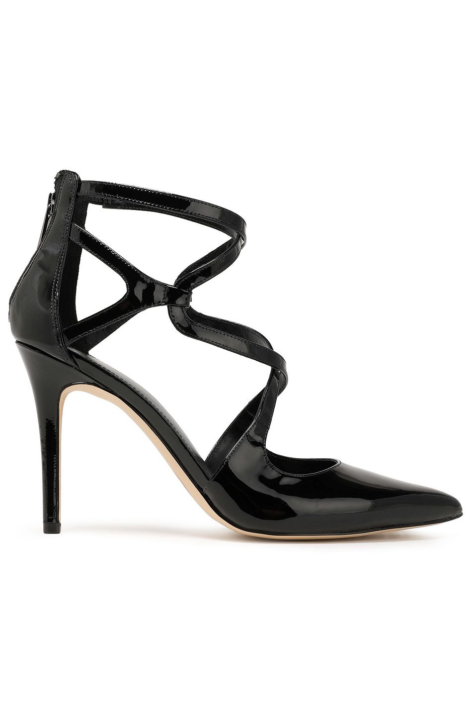 michael kors black patent leather pumps