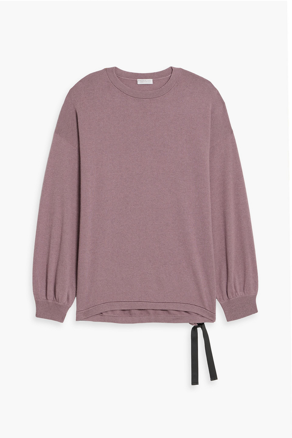 brunello cucinelli - cashmere sweater - purple - l