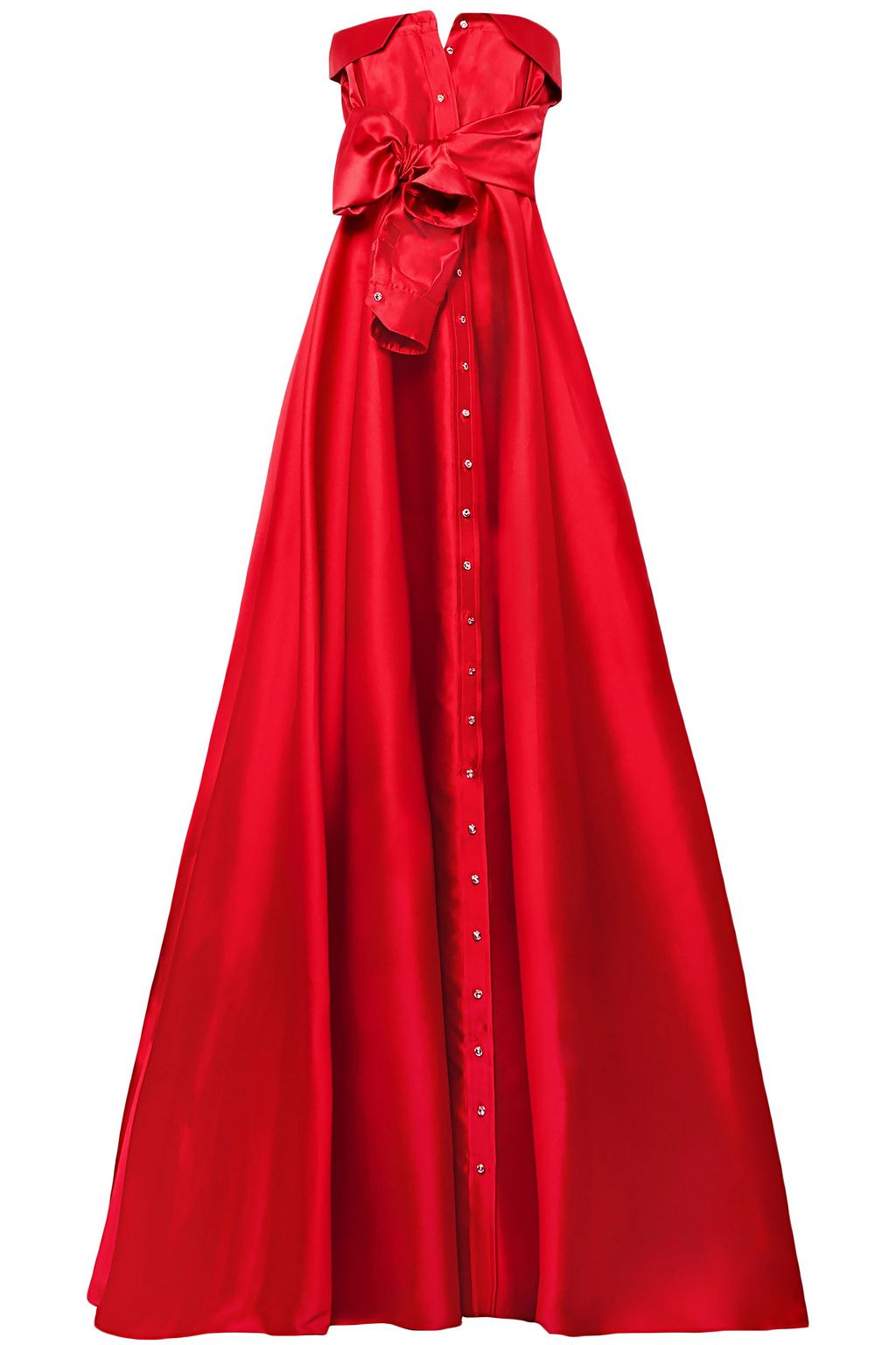alexis red gown