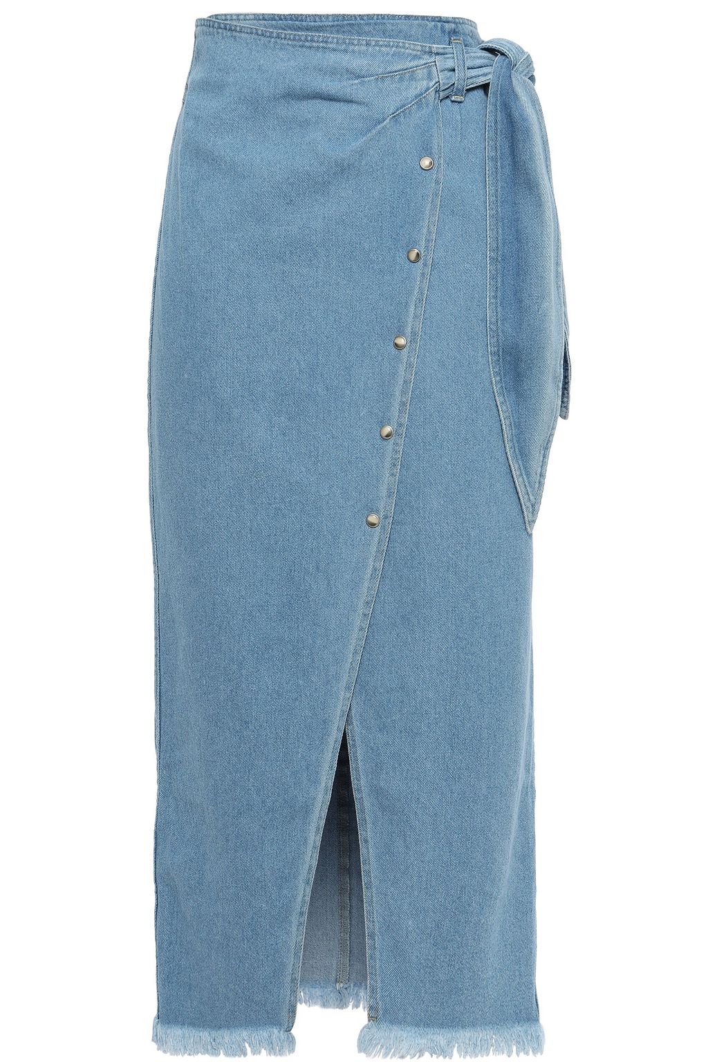 nanushka denim skirt