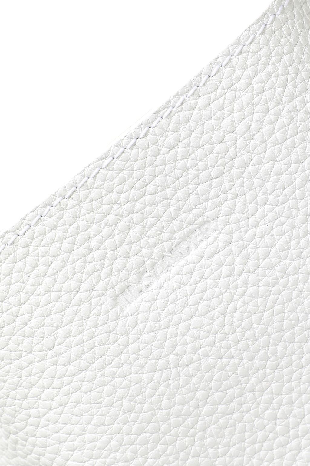 JIL SANDER Textured-leather shoulder bag