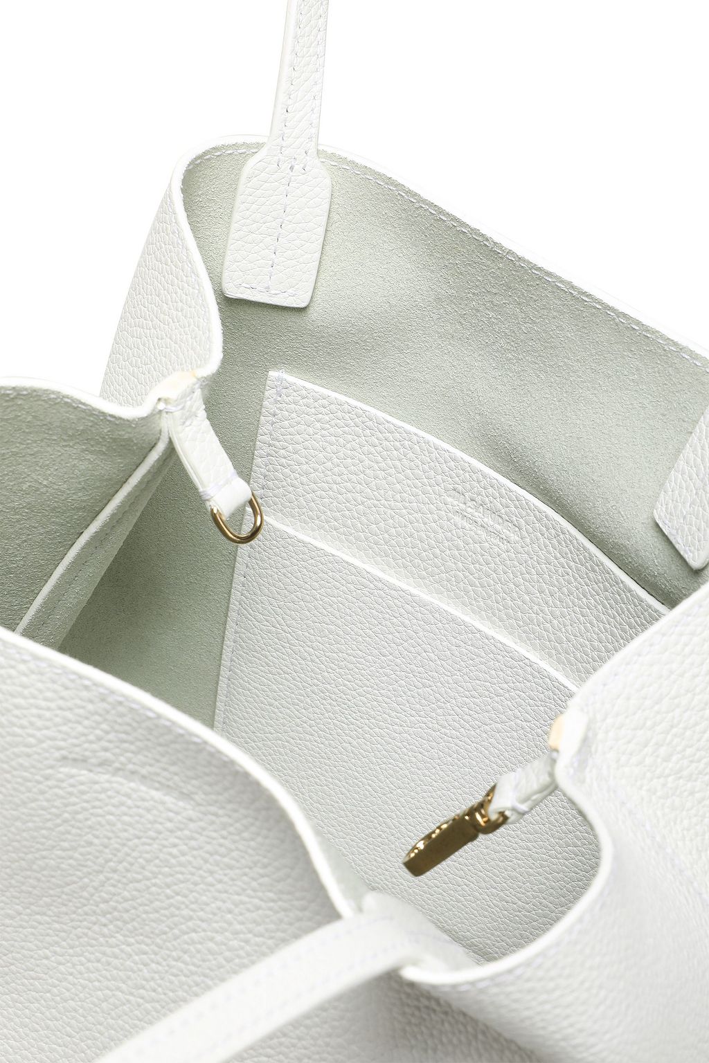 JIL SANDER Textured-leather shoulder bag
