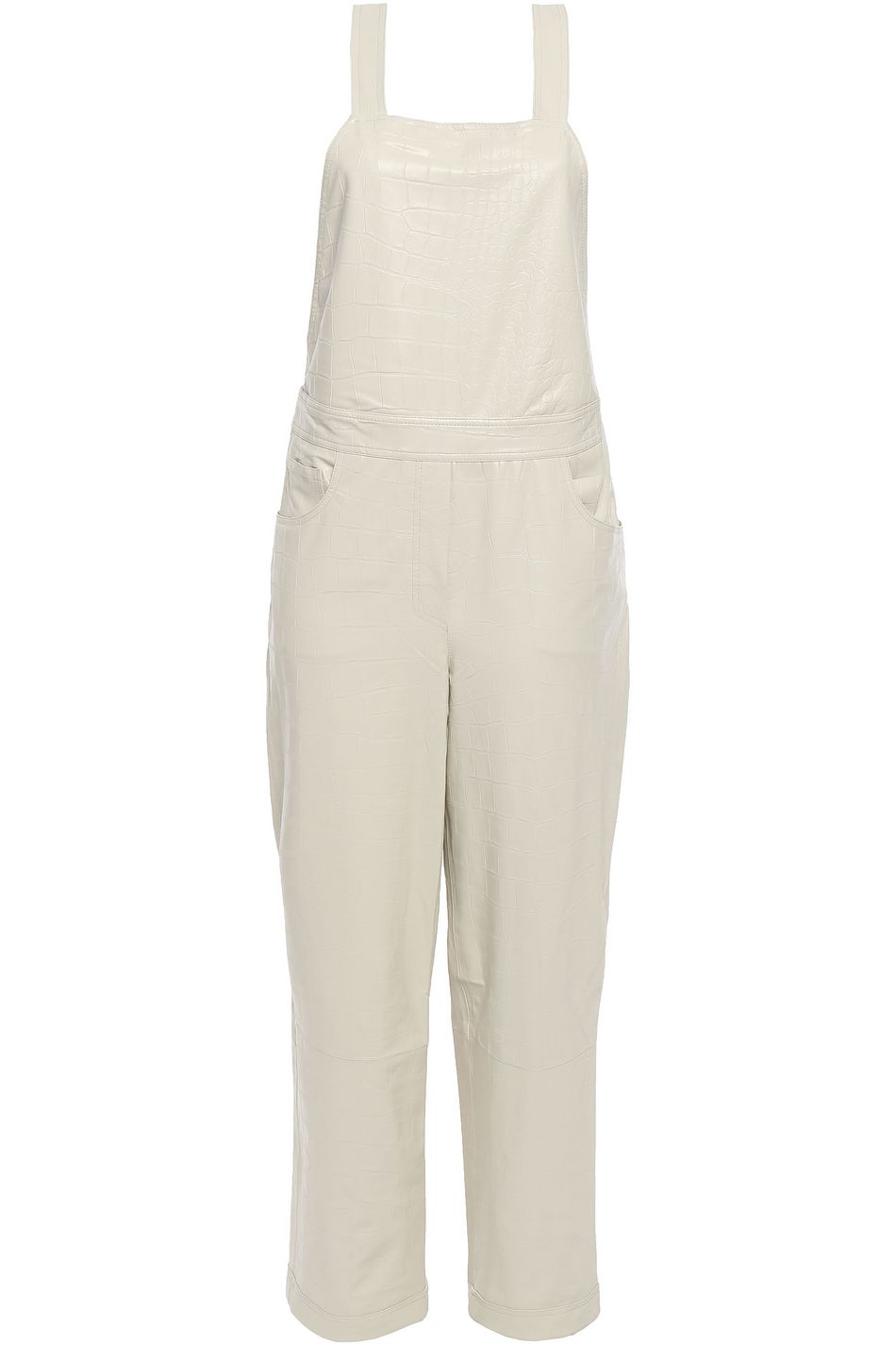 nanushka leather jumpsuit