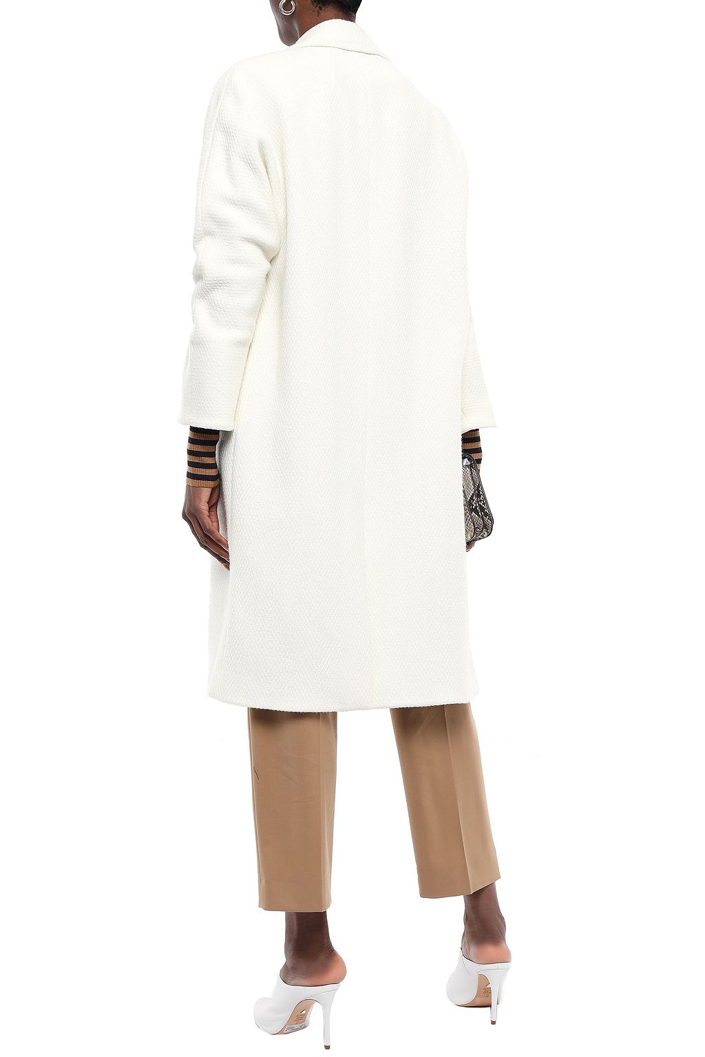 VERONICA BEARD Fiona double-breasted wool-blend tweed coat