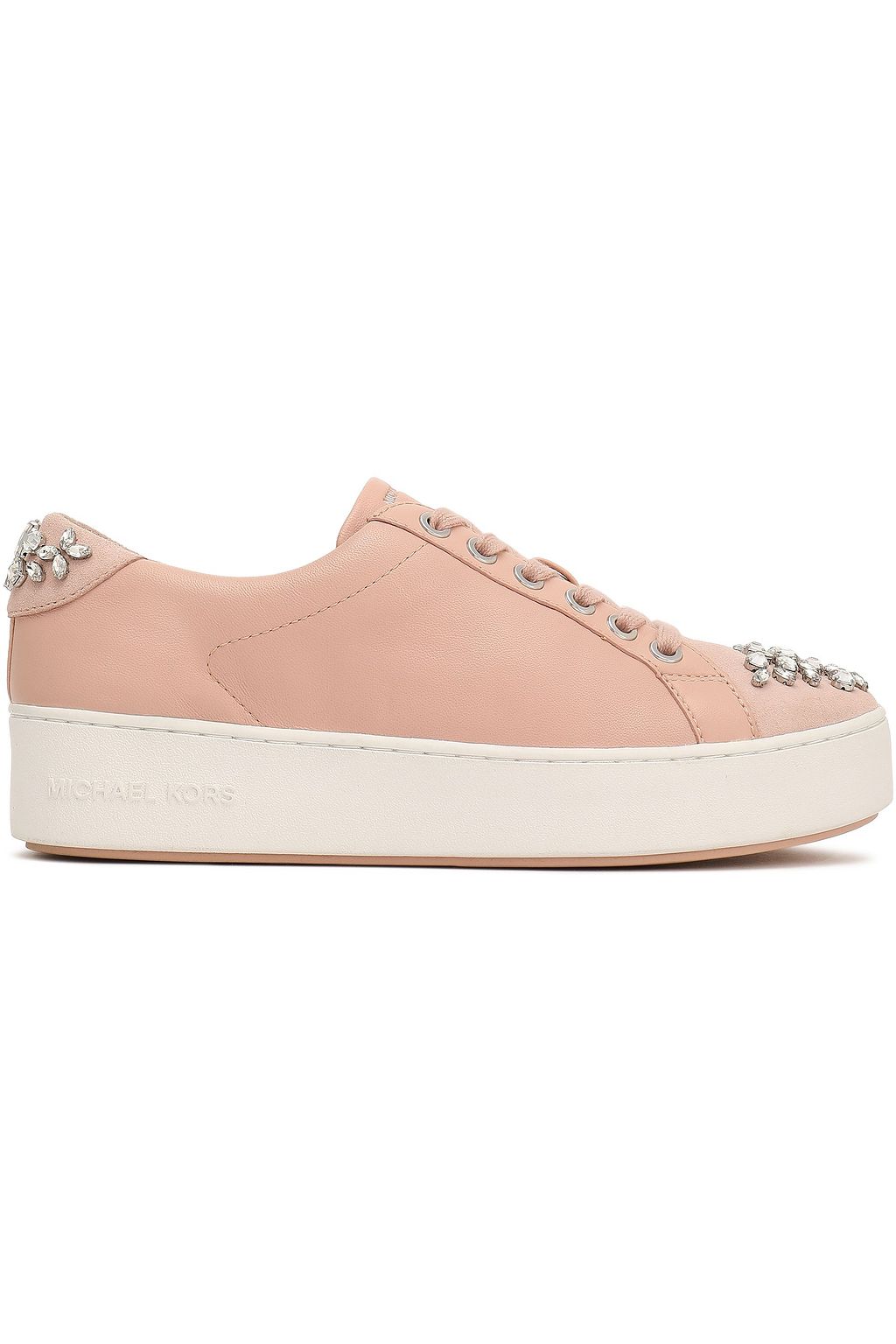 michael kors pink suede shoes