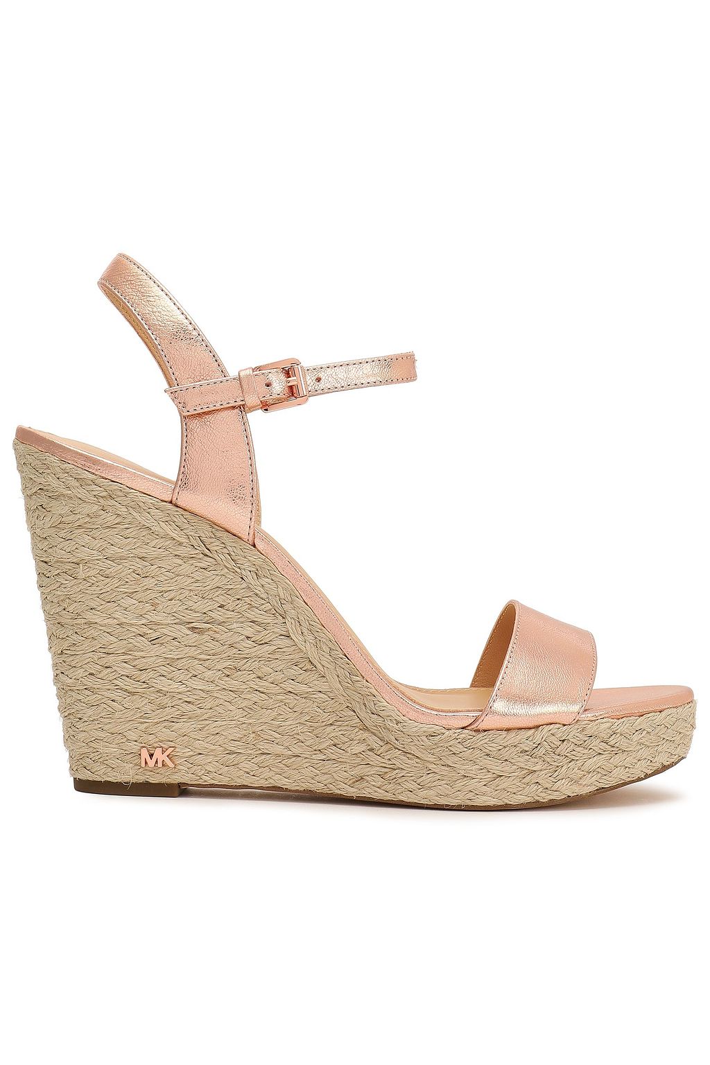 michael kors rose gold sandals