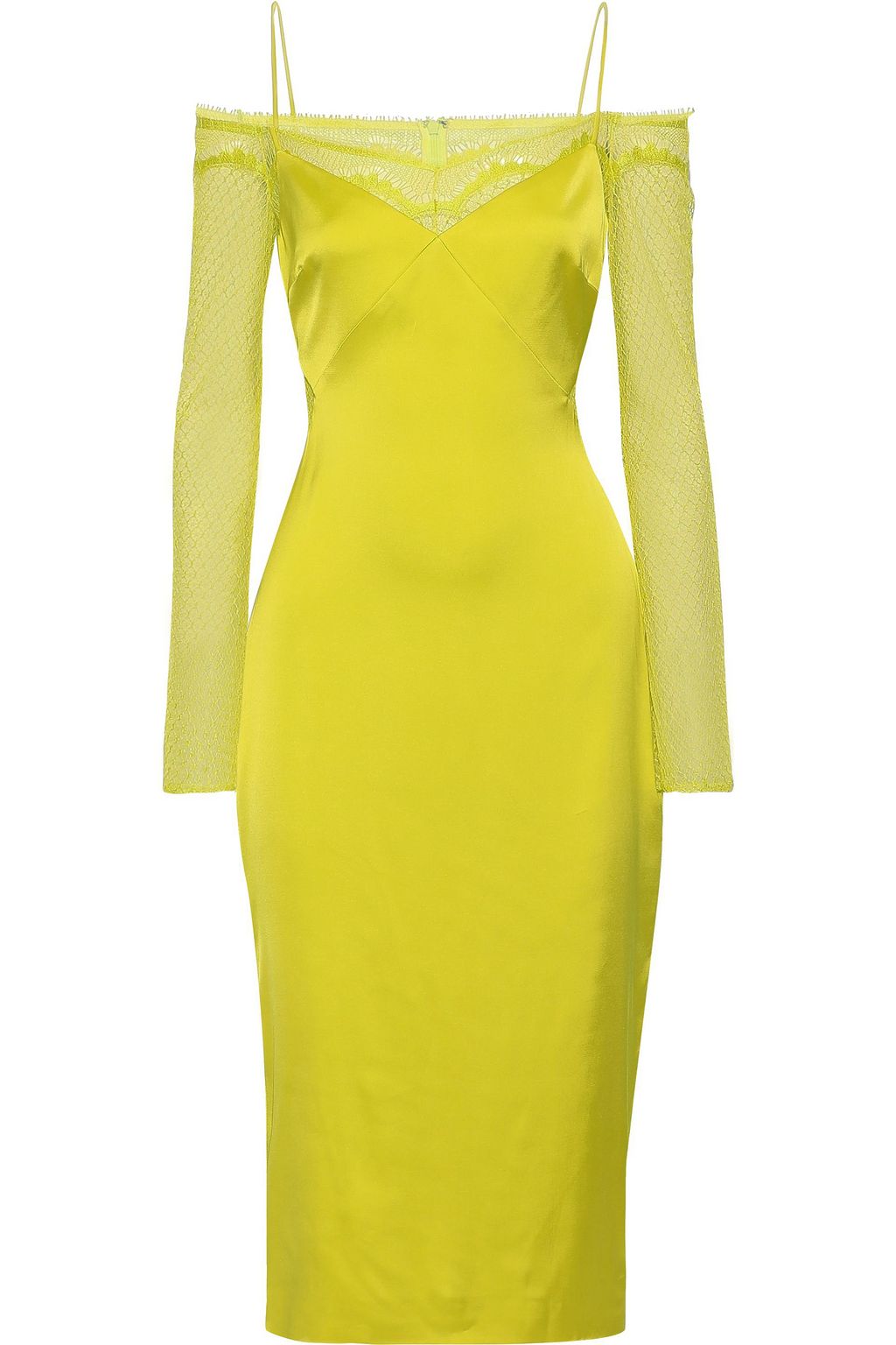 cushnie yellow dress