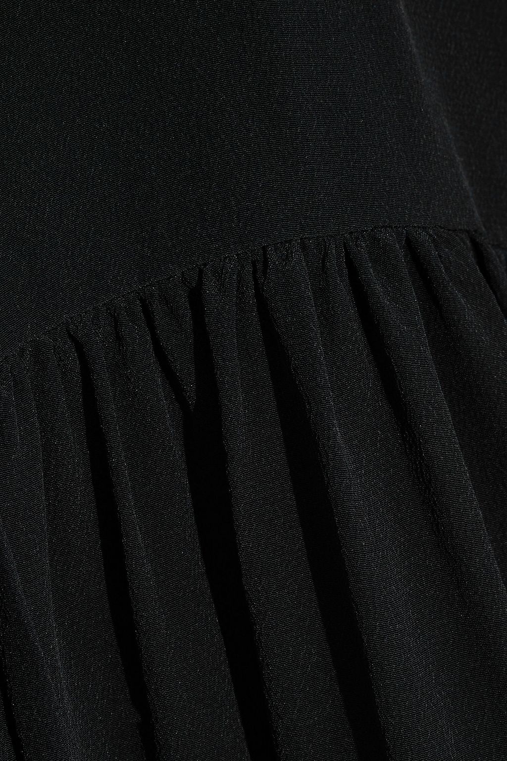 IRO Amaze ruffle-trimmed crepe de chine blouse