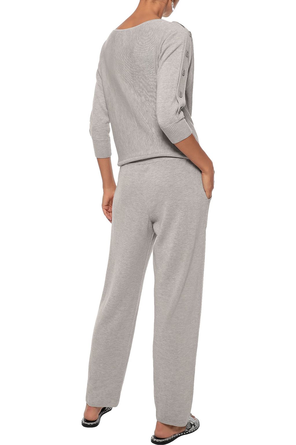 ERES Villa marled wool and cashmere-blend jumpsuit