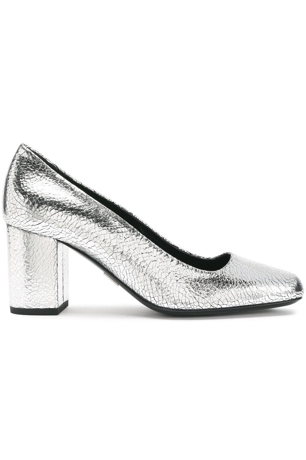 michael kors silver pumps