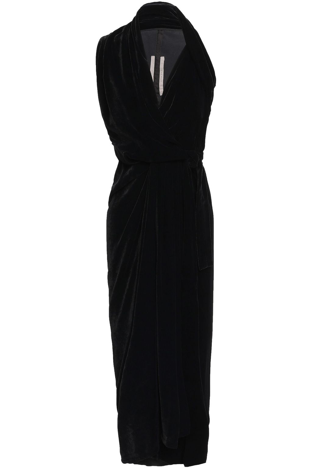 rick owens wrap dress