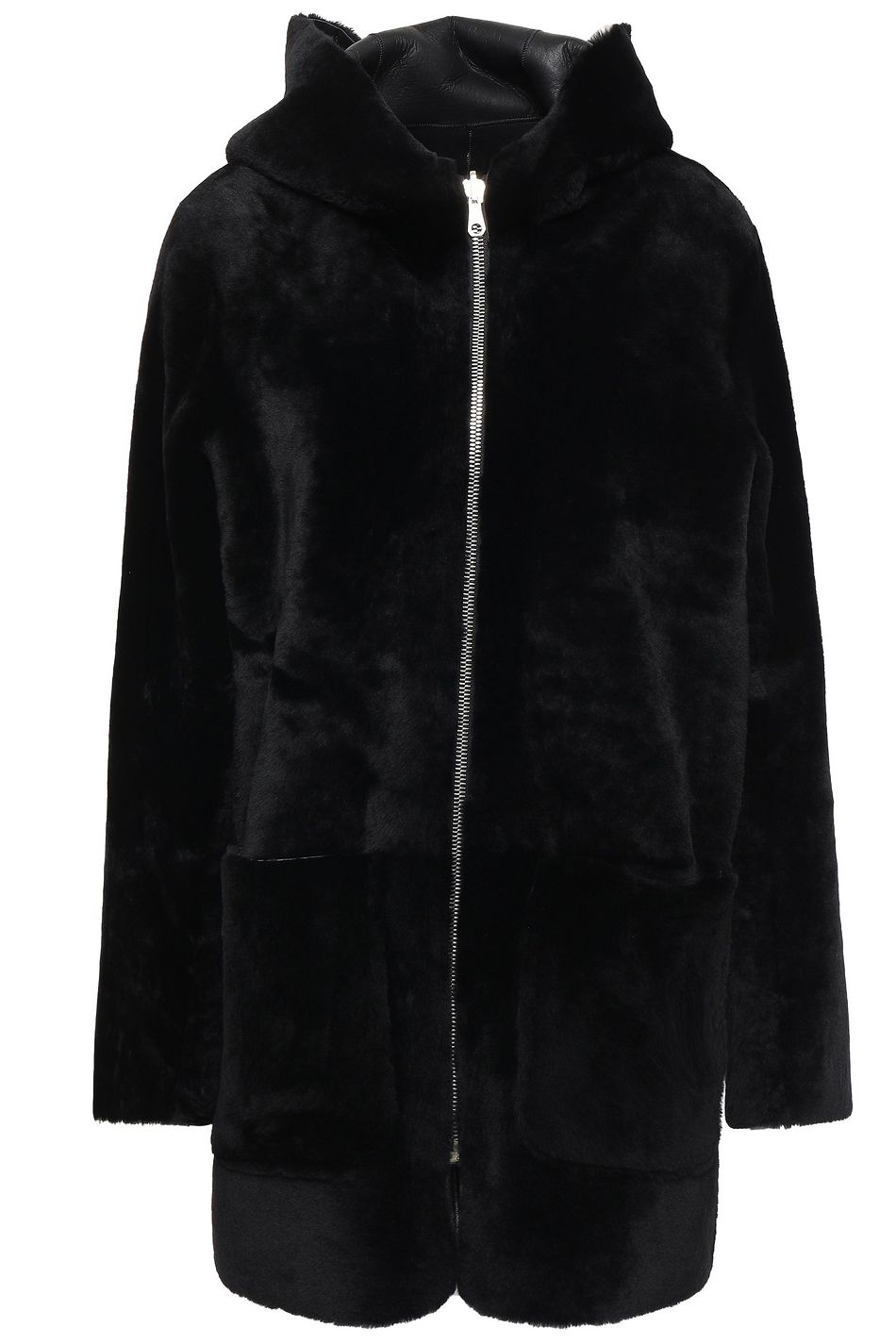 sandro black hoodie