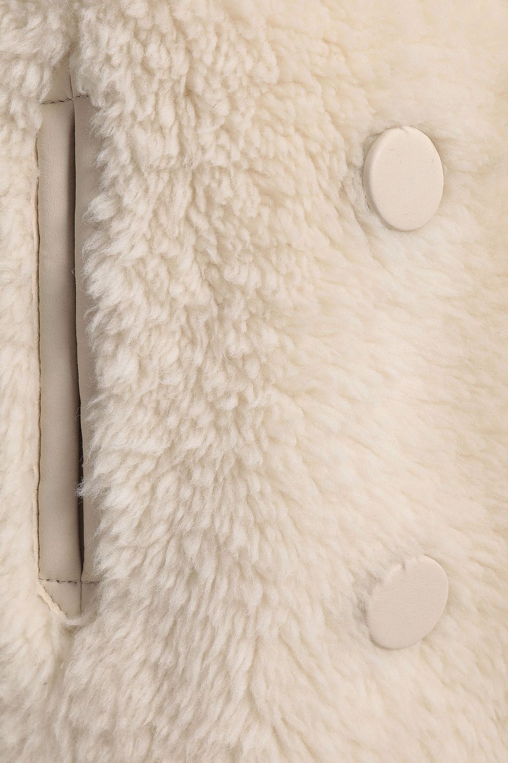 JOSEPH New Ector Teddy double-breasted shearling jacket