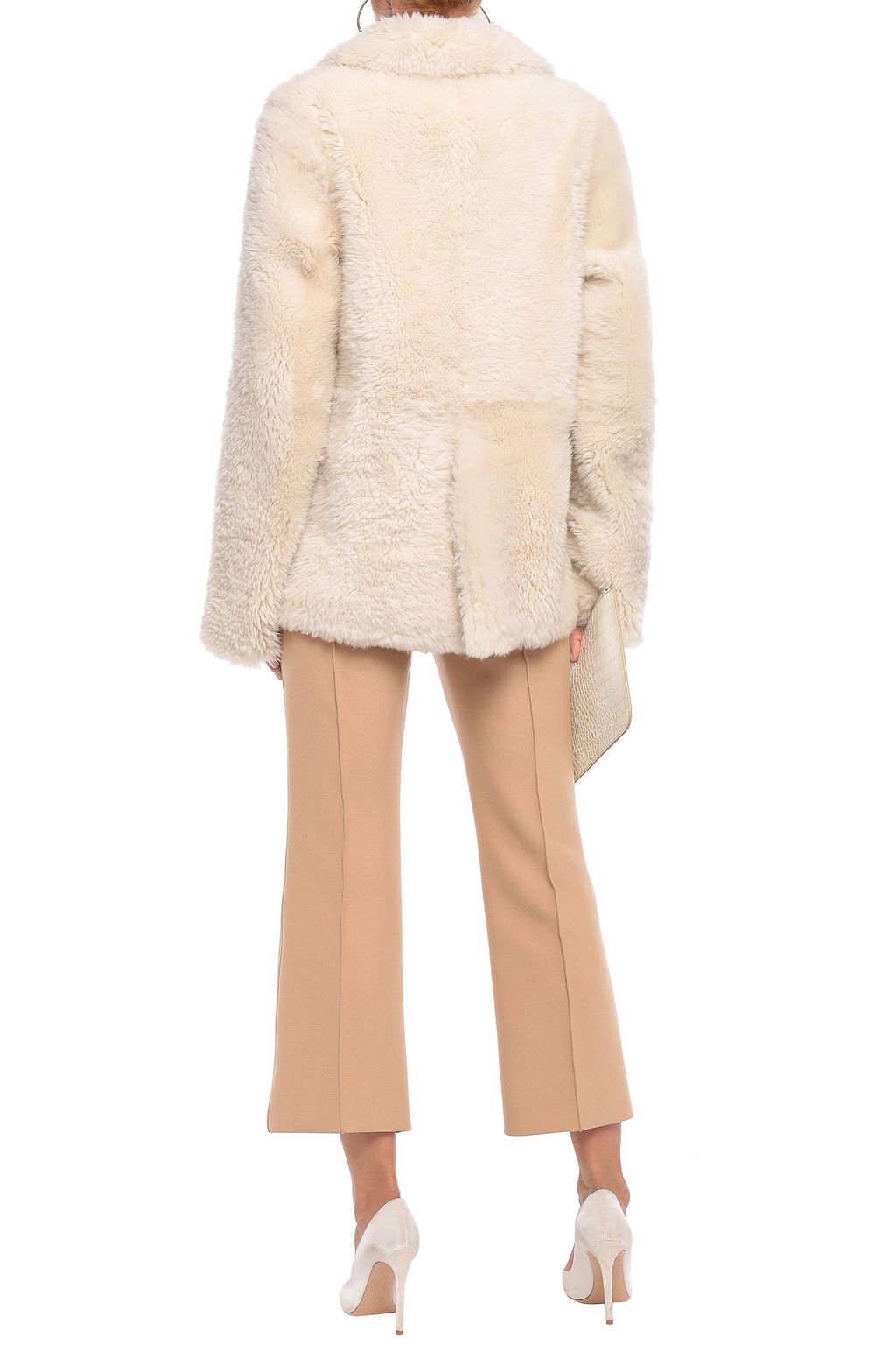 JOSEPH New Ector Teddy double-breasted shearling jacket