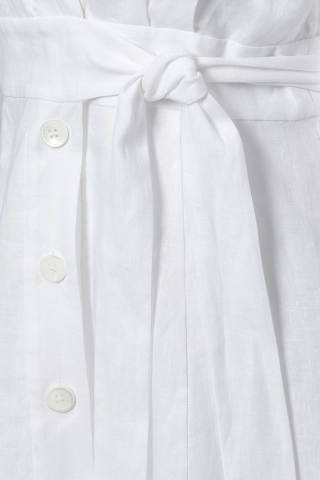 EQUIPMENT Nauman belted linen midi dress
