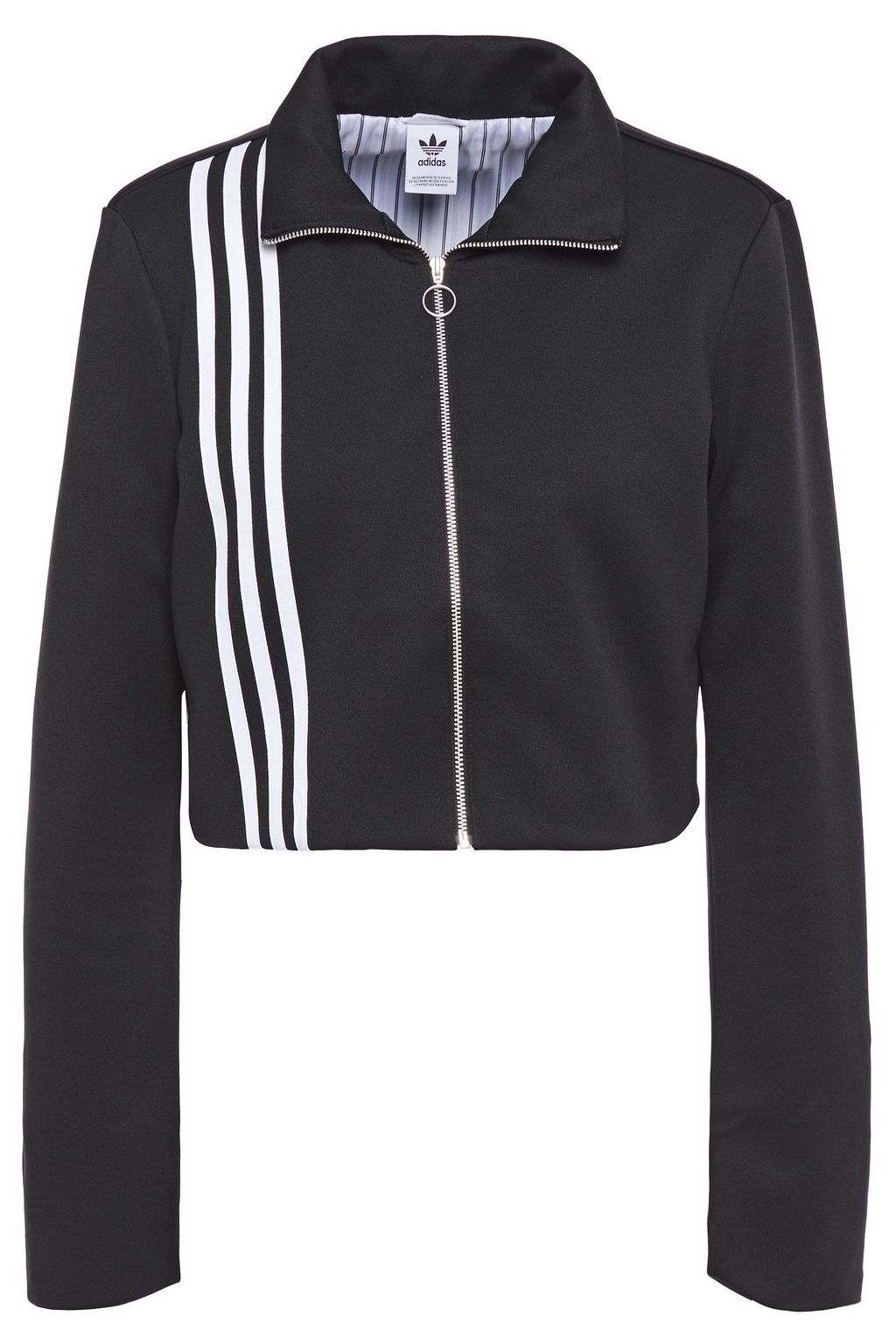 adidas black noir track tops