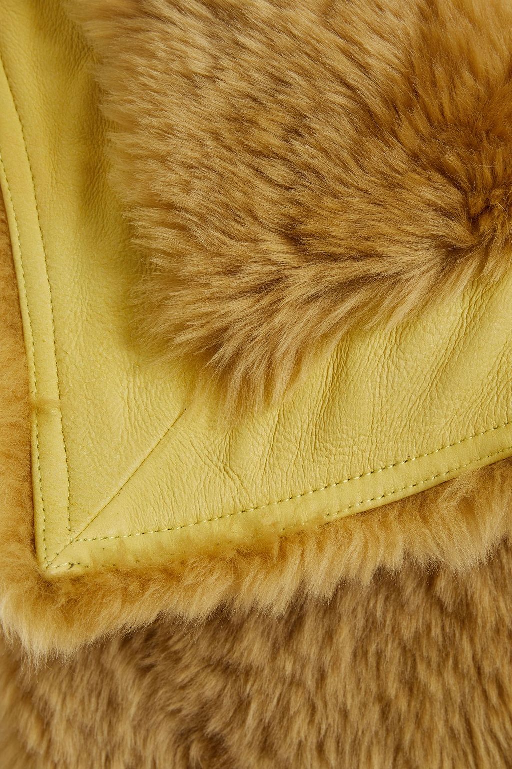 ACNE STUDIOS Two-tone shearling coat