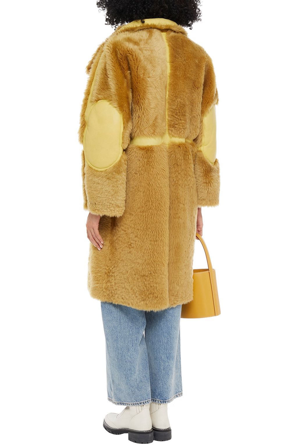 ACNE STUDIOS Two-tone shearling coat