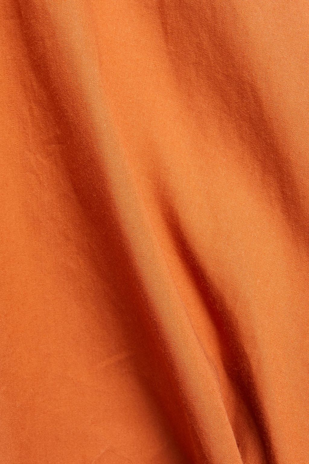 ACNE STUDIOS Gathered cotton midi dress