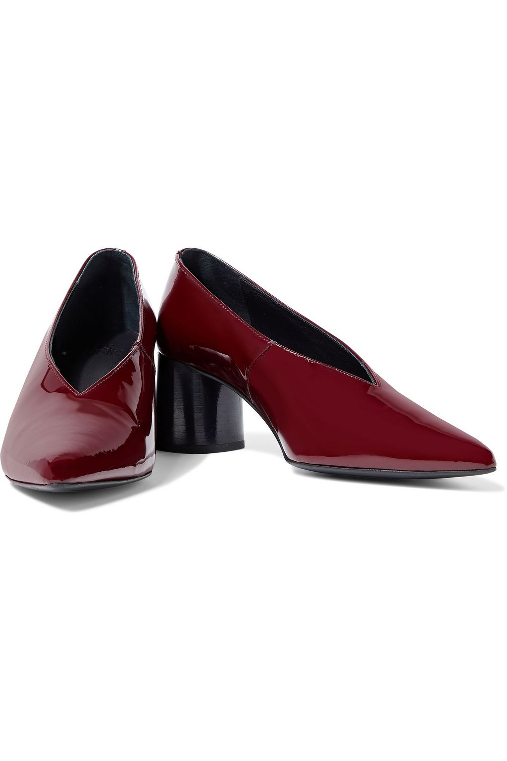 IRIS & INK Liv patent-leather pumps
