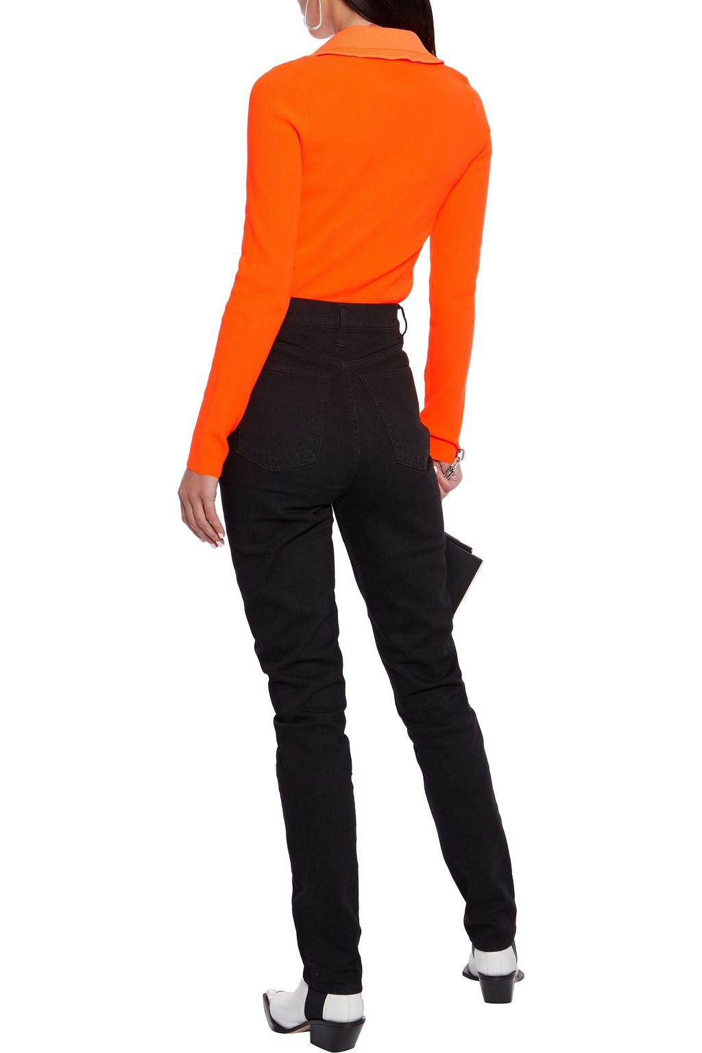 HELMUT LANG Femme Hi Spikes high-rise skinny jeans