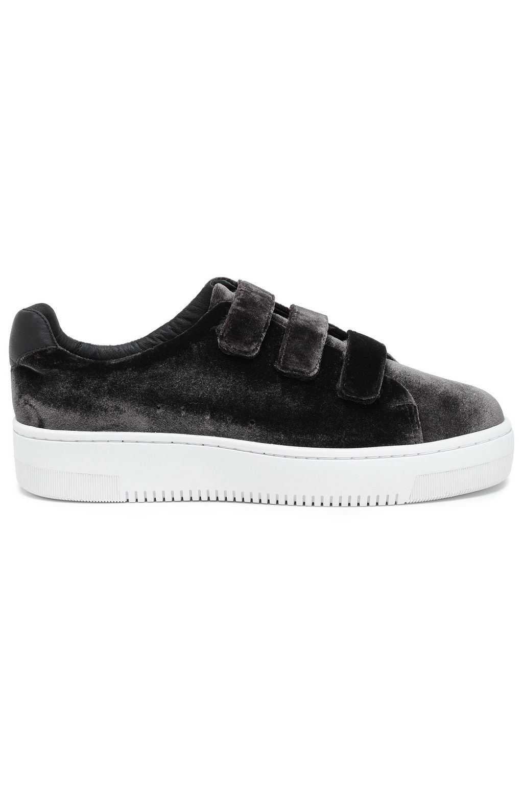 sandro velvet sneakers