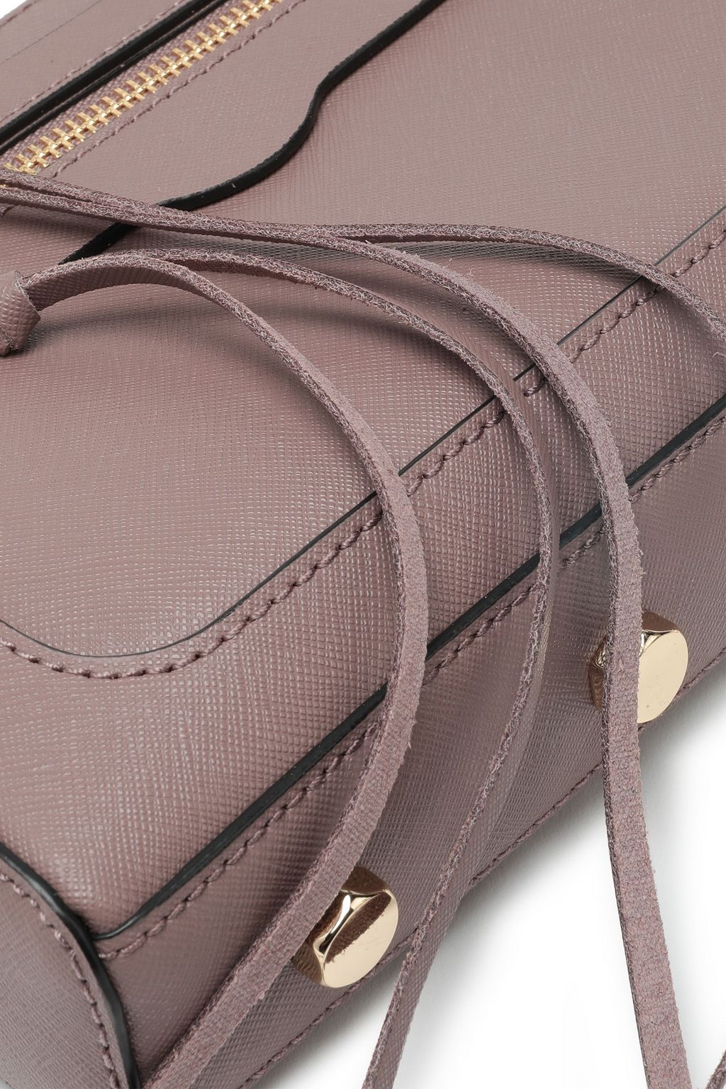 REBECCA MINKOFF Textured-leather shoulder bag