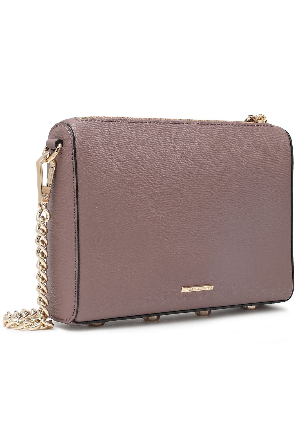 REBECCA MINKOFF Textured-leather shoulder bag
