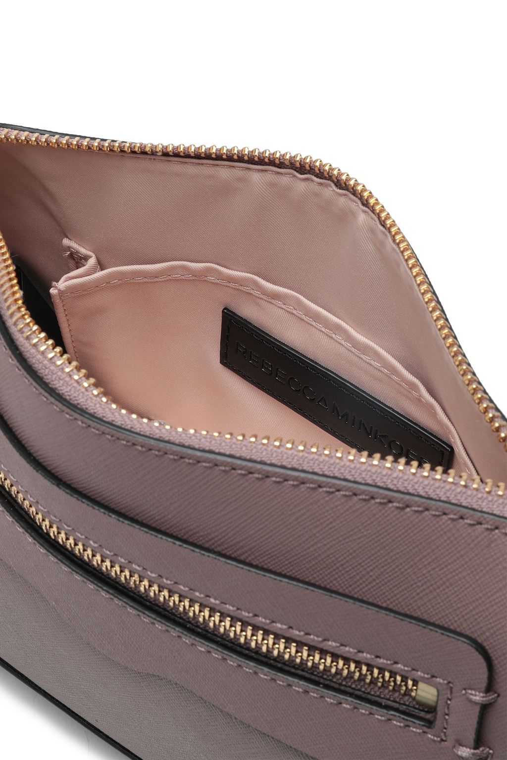 REBECCA MINKOFF Textured-leather shoulder bag