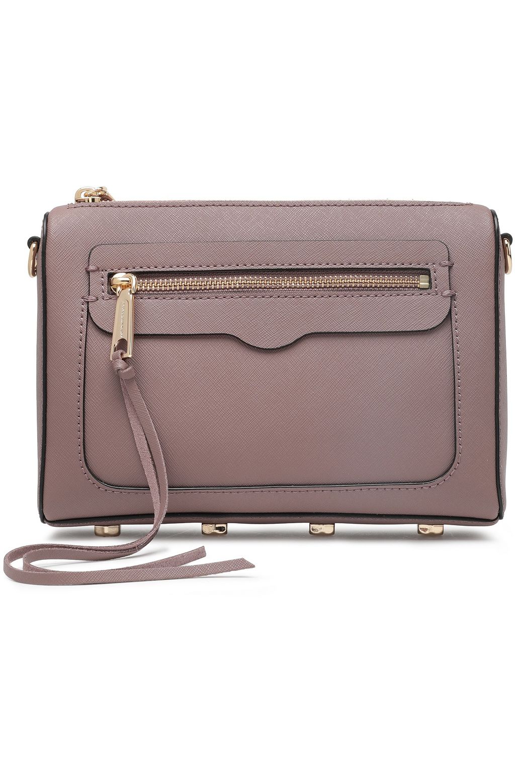 REBECCA MINKOFF Textured-leather shoulder bag