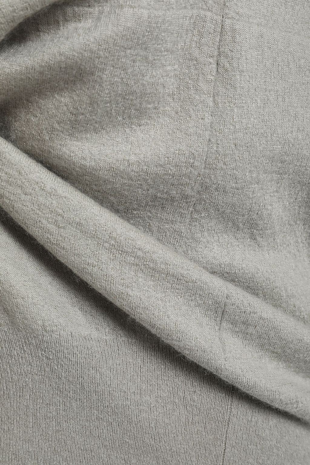 RICK OWENS Cashmere hooded sweater