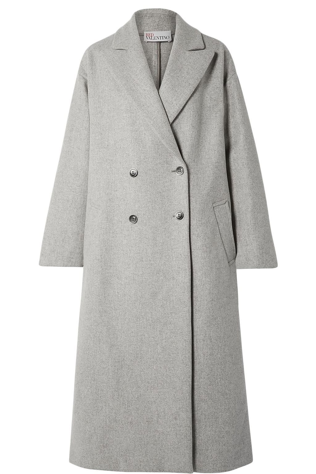 light gray wool coat womens