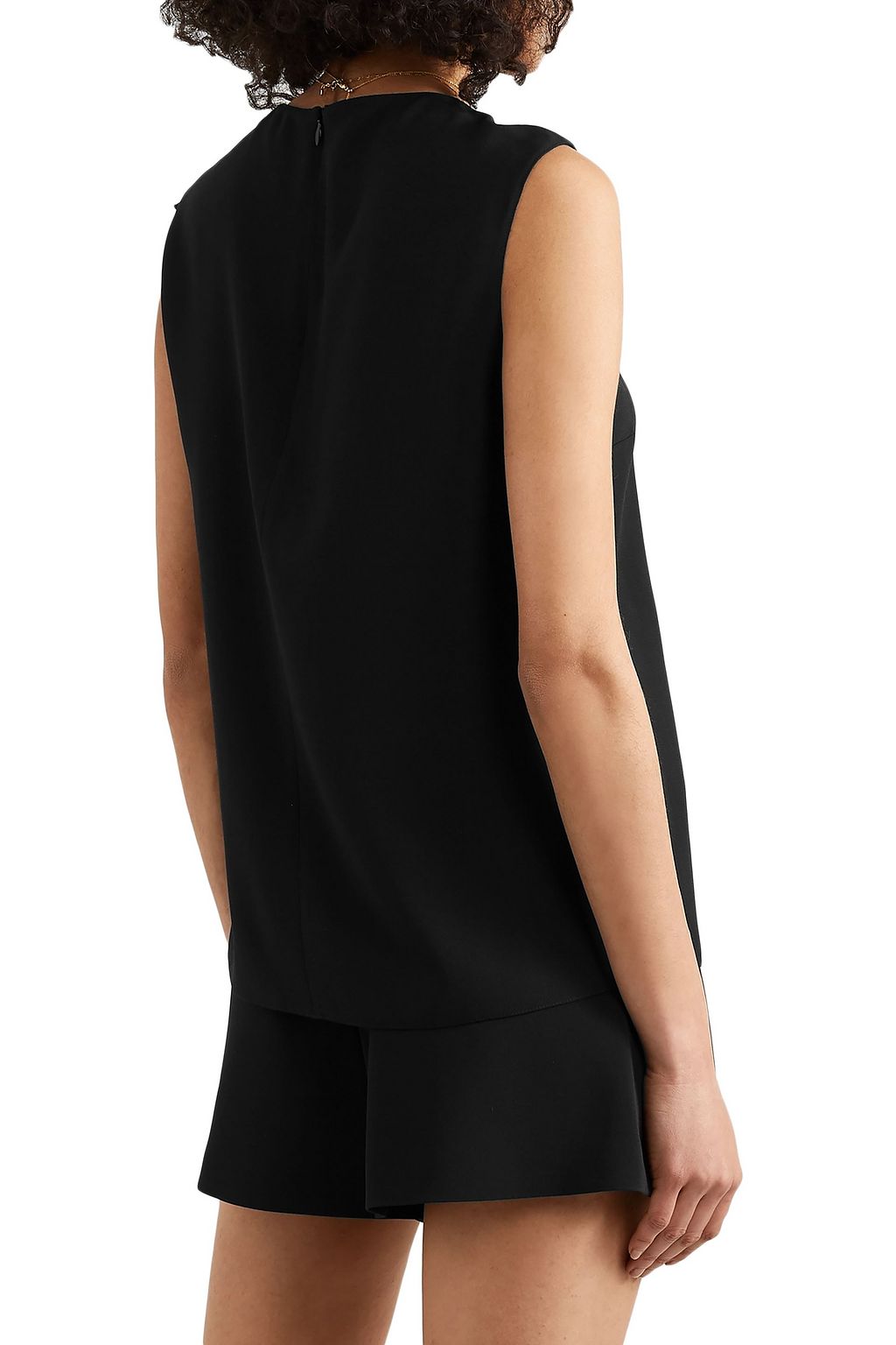 REDVALENTINO Ruffled cady top