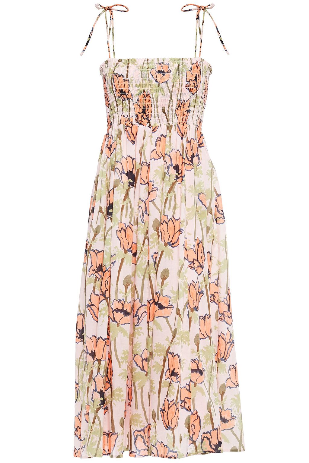 tory burch floral dress