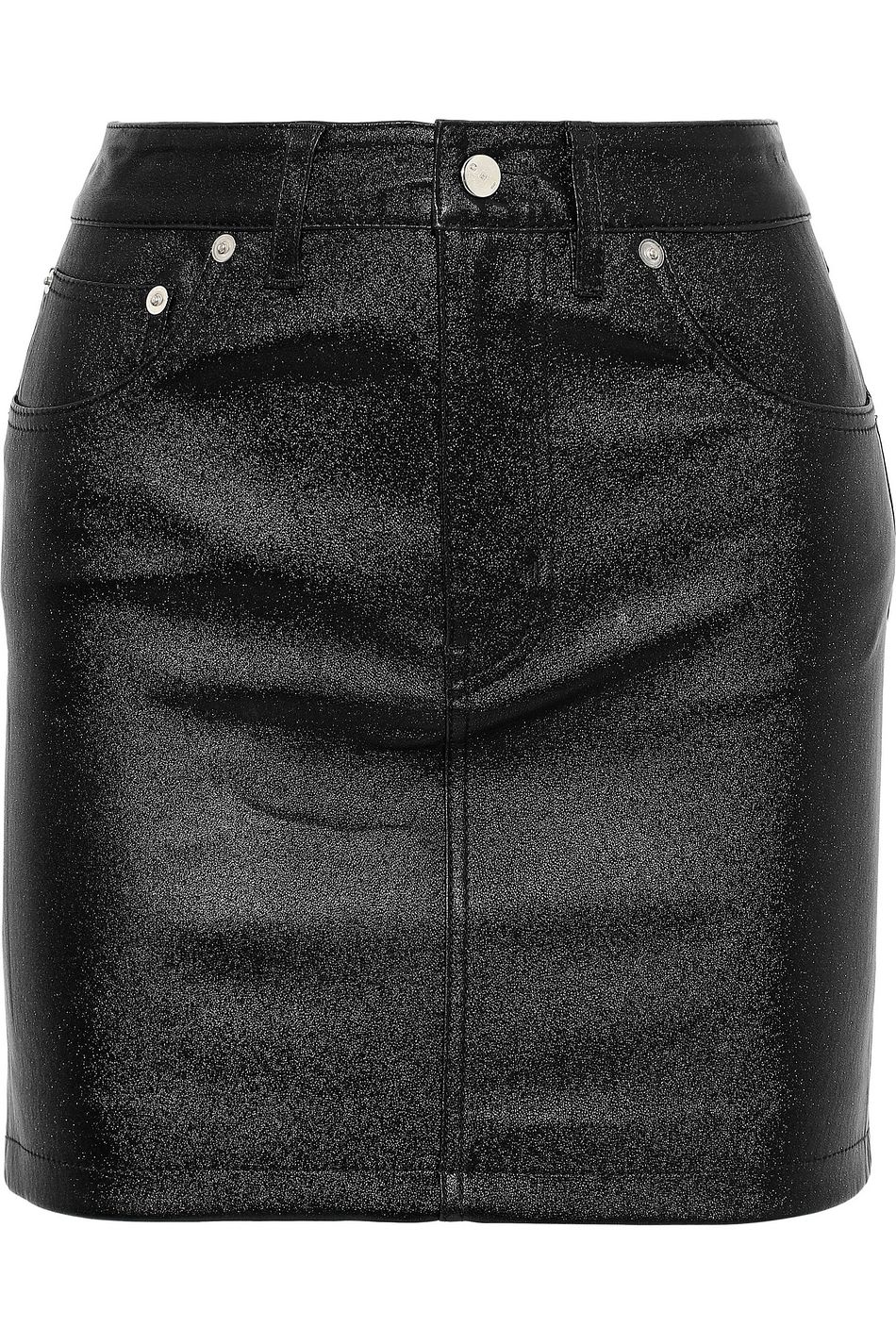 leather mini pencil skirt
