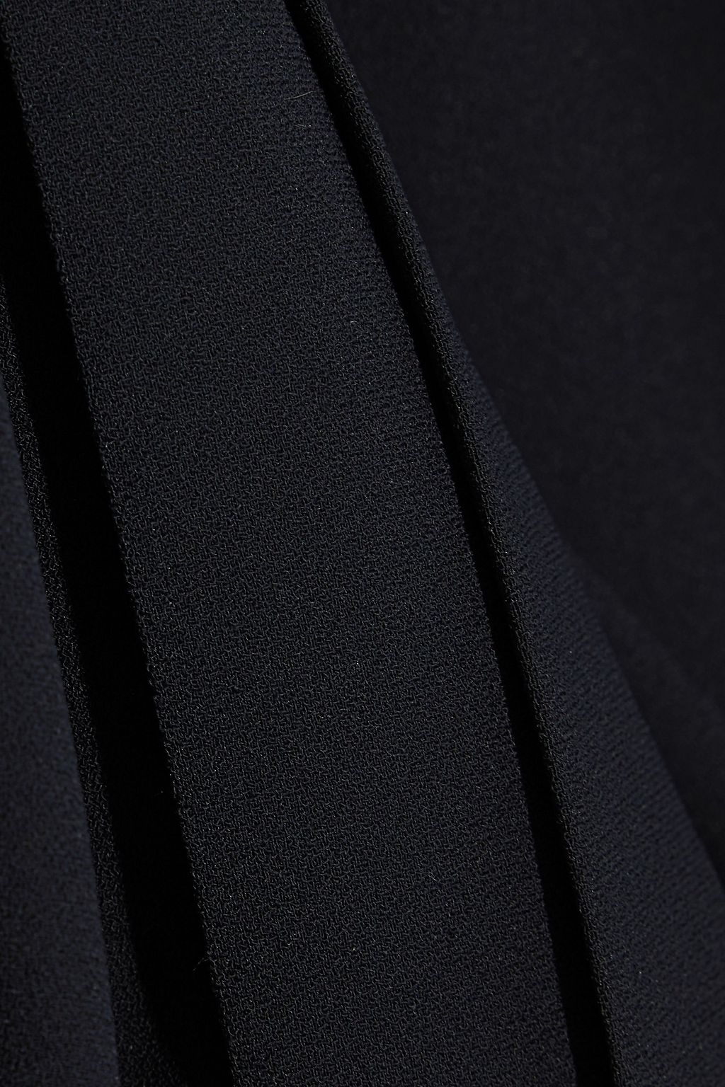 IRO Tonight pleated crepe mini dress