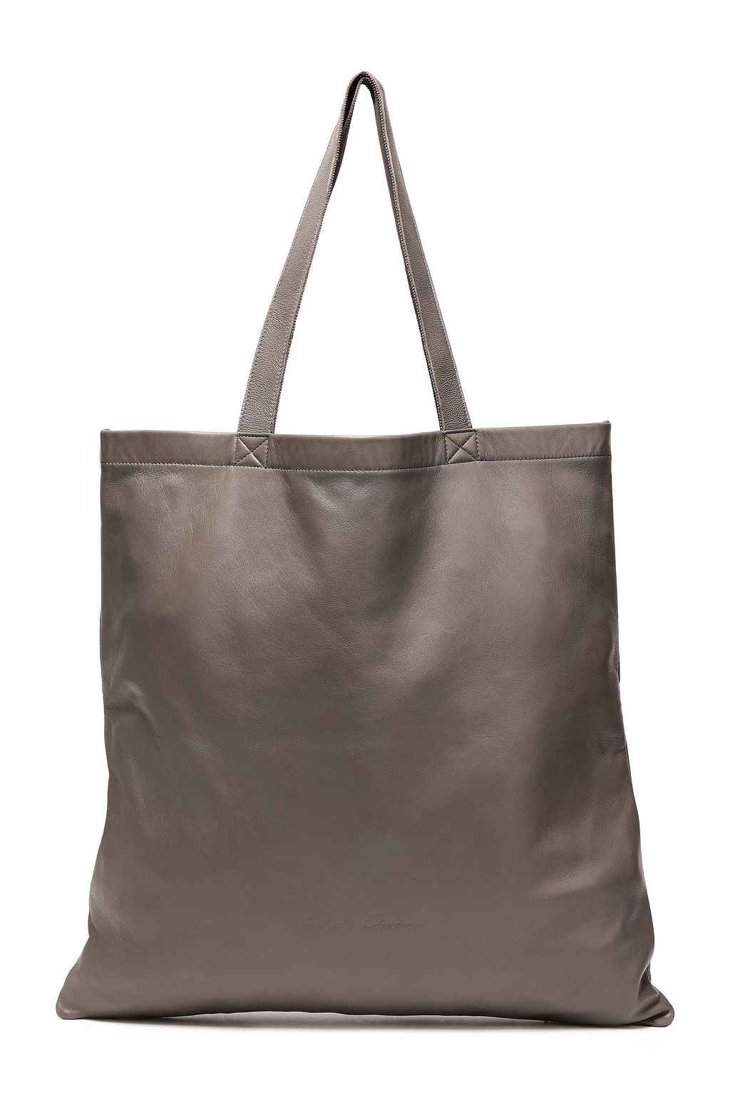 rick owens leather tote bag