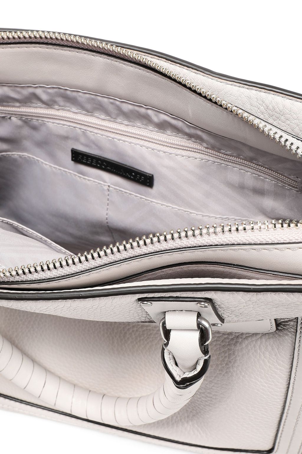 REBECCA MINKOFF Bree Medium pebbled-leather shoulder bag