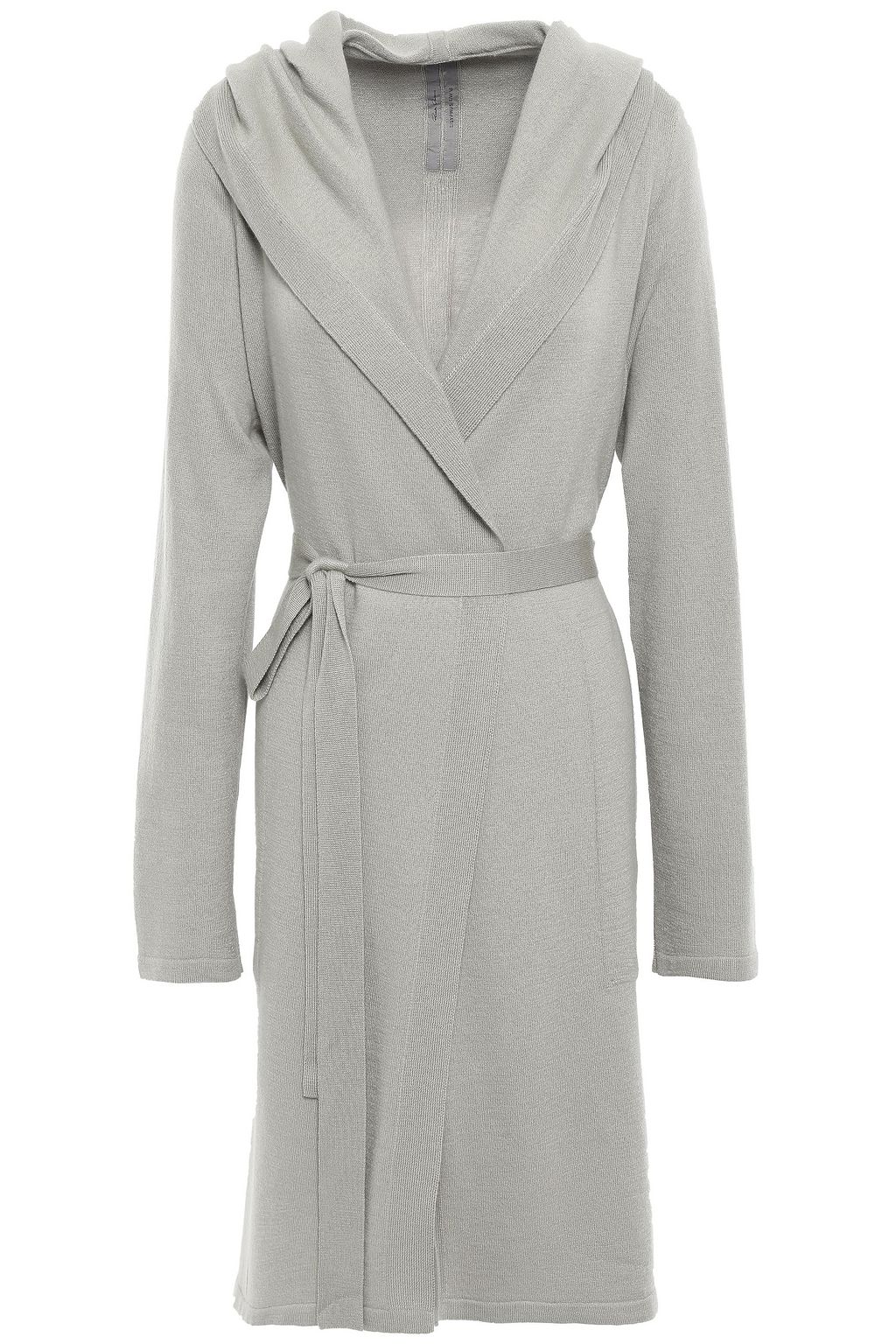 cashmere hooded cardigan