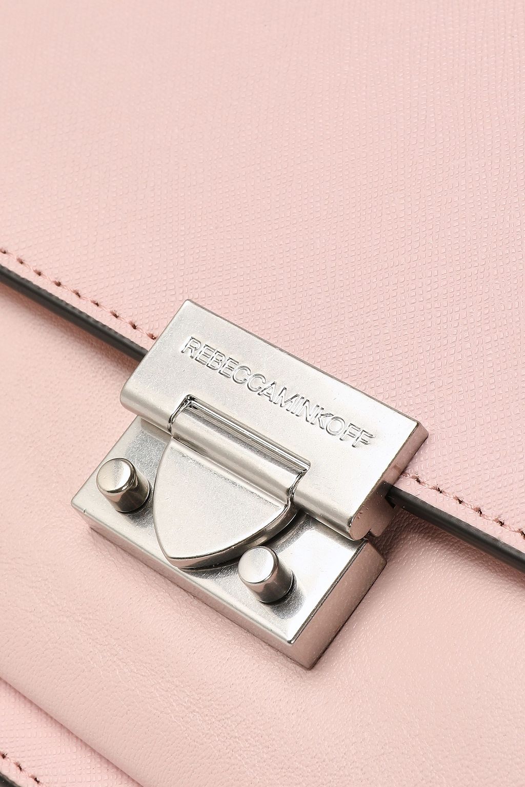 REBECCA MINKOFF Textured-leather shoulder bag