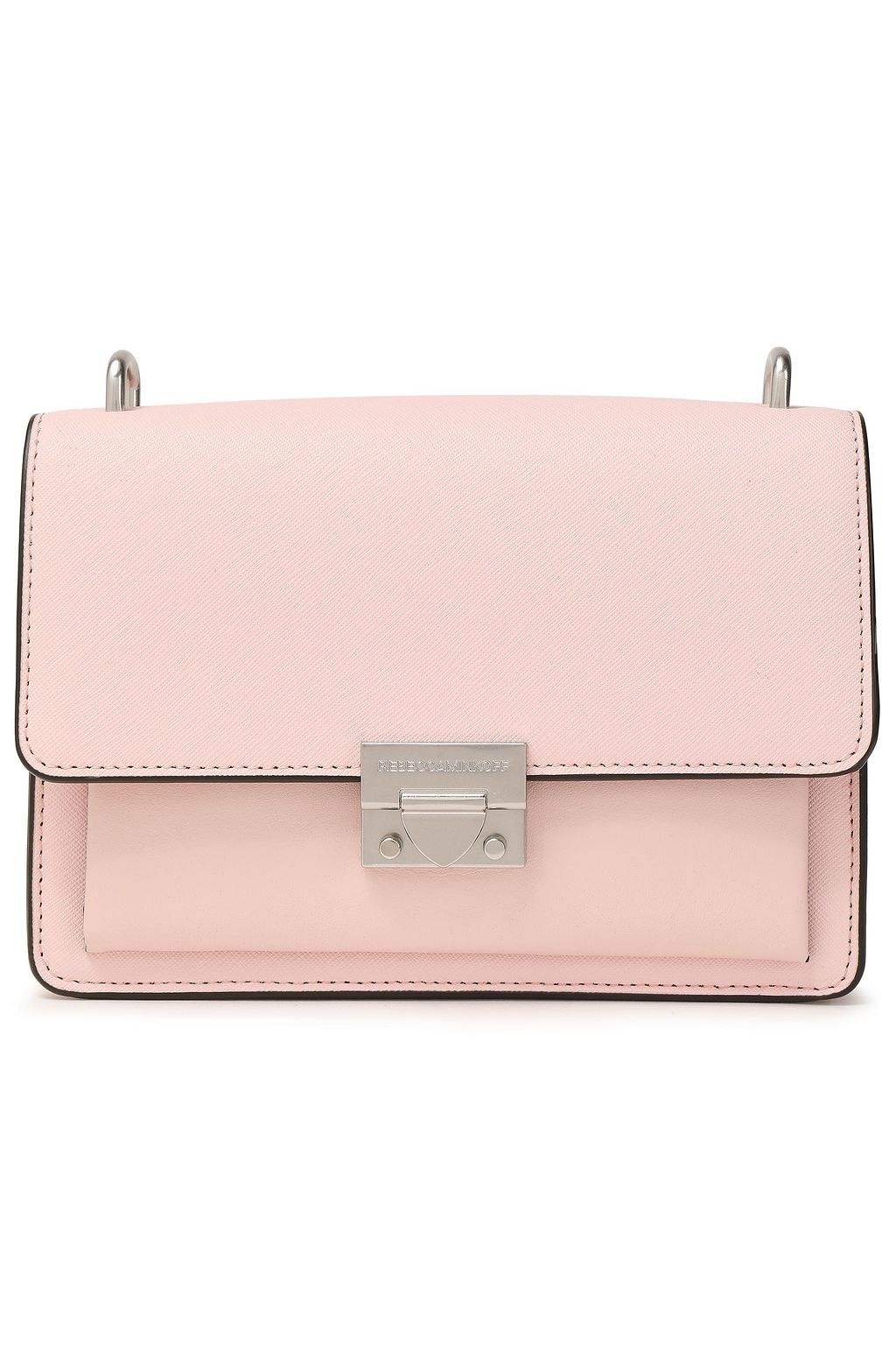 REBECCA MINKOFF Textured-leather shoulder bag
